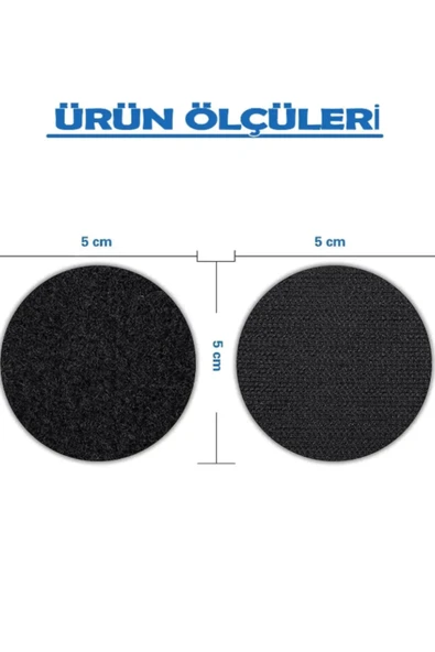 20 Adet Halı Kilim Kaydırmaz Kıvrılma Önleyici Halı Kilim Tutucu Bant Sabitleyici Cırt Cırtlı Bant - Resim 2