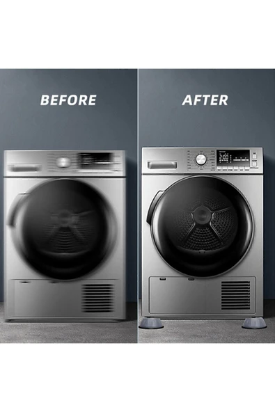 Çamaşır Makinası Titreşim Ve Gürültü Önleyici Anti Titreşim Pedi 4'lü Set - Resim 5