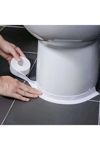 2 Adet Su Sızdırmaz, 3,2 metre - Mutfak & Banyo Kenarları, Küvetler ve Duvarlar İçin Koruma - Resim 2