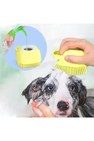 CLZ192 Şampuan Hazneli Kedi Köpek Yıkama Kesesi ürün görseli 1