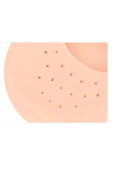 Ayak Topuk Çatlak Çorabı Silikon Patik Ten Rengi Çorap Gömlek - 3