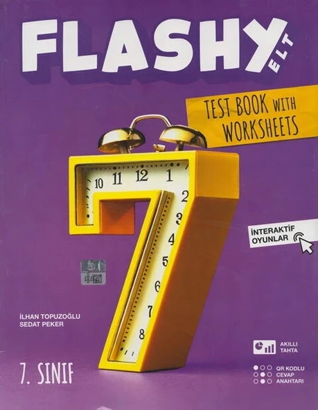 Flashy 7.Sınıf Test Book With Worksheets Yeni ürün görseli 1