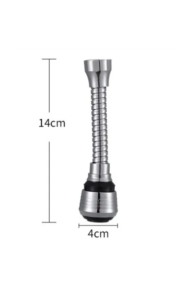 Hortumlu Esnek Su Tasarruflu 2 Modlu Musluk Başlığı - Resim 5