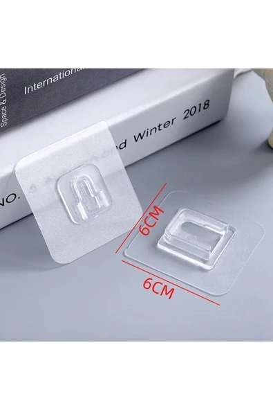 Geçmeli Klips Eşya Sabitleme Askısı 5 SET 0504 - Resim 4