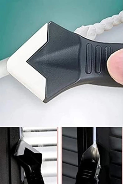 Fayans Silikon Sıyırıcı Derz Kazıyıcı ve Uygulayıcı Aparat 3ü1 Arada LXSHP 1055529 - Resim 2