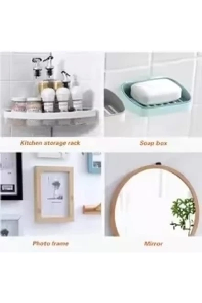 Kendinden Yapışkanlı Çift Taraflı Askı - Resim 3