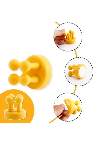 Çok Amaçlı Duvara Yapıştırılabilir Pratik Tutucu - Resim 4