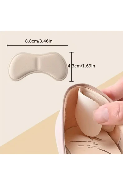 Kendinden Yapışkanlı Topuk YastığI - Topuk vurukları, nasır ve Kaymaları Önleyen Sürtünme Koruyucu - Resim 4