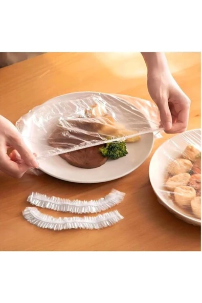 Lastikli Tencere Ve Tabak Bonesi 100 Adet (22cm) ürün görseli 1