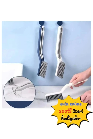 Çok Amaçlı Temizleme Fırçası Plastik Cımbızlı 1 Adet ürün görseli 1