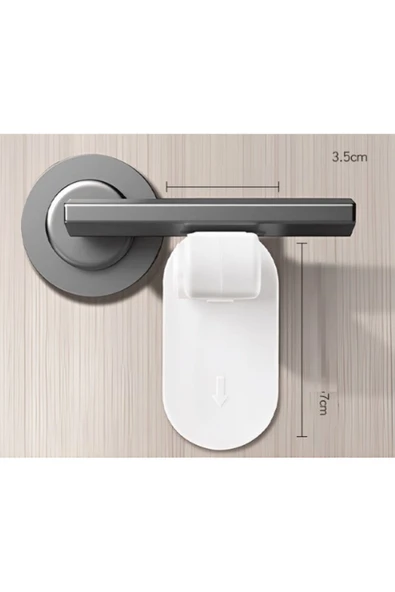 Çocuk Koruyucu Kapı Kolu Kilidi - Resim 4