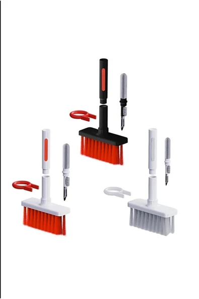 Klavye Bilgisayar Kulaklık Temizleme Araçları Tuş Çektirme Seti 5 I 1 Arada Temizlik Kiti - Resim 3