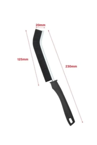 Çok Amaçlı Multi İnce Temizlik Fırçası Derz Arası Banyo Mutfak Lavabo Detay Temizleme Fırçası 3ADET6 - Resim 3