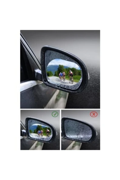 Oto Dış Ayna Yağmur Kaydırıcı Film ürün görseli