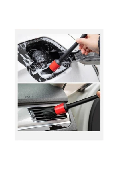 MC-1037 Araba Temizlik Detay Fırçası 5li Set - Resim 2