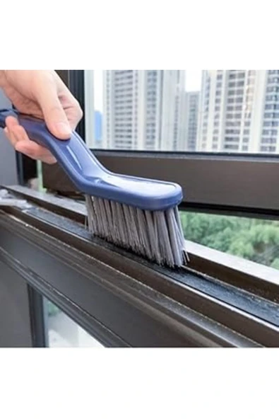 Çok Fonksiyonlu Derz Zemin Fayans Banyo Mutfak Oluk Temizleme Fırçası Çöp Cımbızlı Temizleme ürün görseli 1