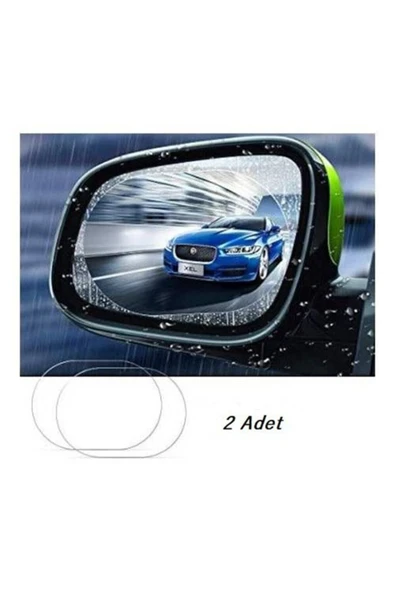 Oto Araba Yan Ayna Yağmur Kaydırıcı Film (çift) Uyumlu - Resim 3