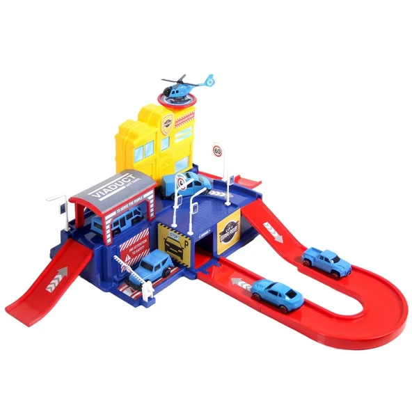 City Garage Otopark Oyun Seti - Resim 4