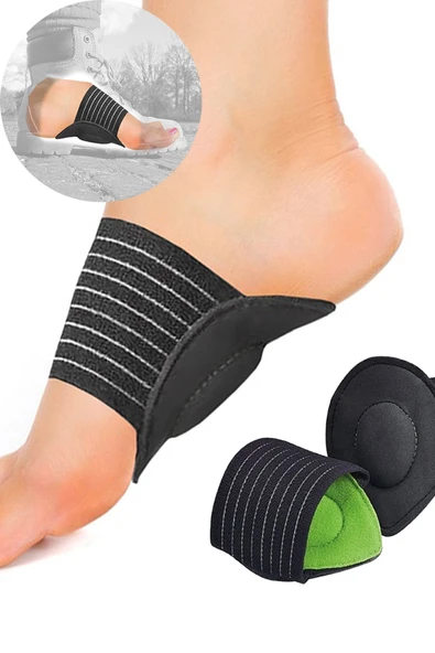 Kumaş Rahatlatıcı Taban Uzun Süre Ayakta Duranlar İçin Rahatlatıcı Taban İçe Basma Önleyici 1 Çift - Resim 3