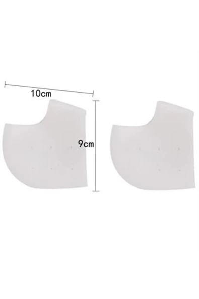 ONEYSHOP® Silikon Plastik Topuk Dikeni Koruyucu Topuk Gömleği 2 Adet - Resim 2