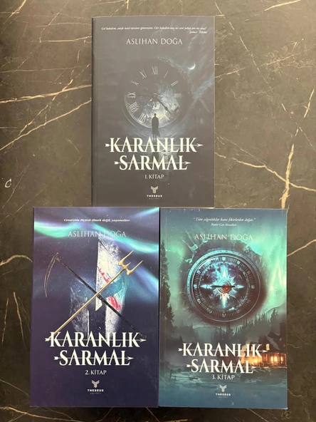 Karanlık Sarmal Serisi - Aslıhan Doğa- Theseus Yayınevi- (Karanlık Sarmal 1- Karanlık Sarmal 2- Karanlık Sarmal 3) - Resim 3