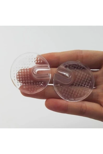 Parmak Arası Terlik İçin Koruyucu Kaliteli Silikon – 2 Adet | Tahrişe Karşı Konforlu Koruma - Resim 5