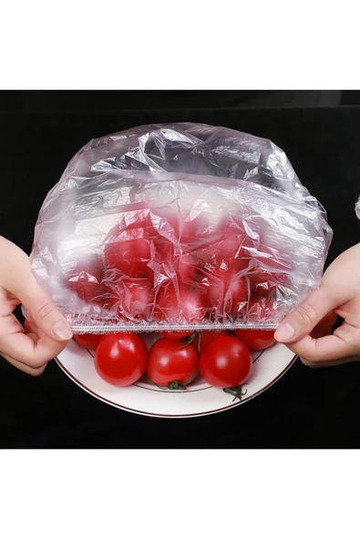 Lastikli Tencere Ve Tabak Bonesi 100 Adet (24cm) ürün görseli 1