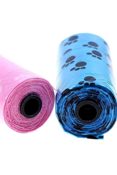 Kampanya Estevia 4Lü Evcil Hayvanlar Için Pati Desenli Kedi Köpek Kaka Poşeti Torbası Yeni!!! ürün görseli