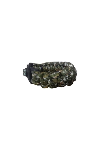 Gaddar bileklik taktikal bileklik magnezyum çubuklu düdüklü unisex bileklik hediyelik ürün görseli 1