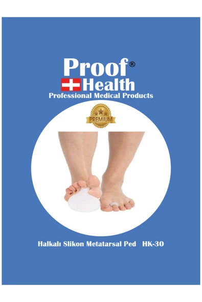 Halkalı Silikon Metatarsal Ped ürün görseli 1