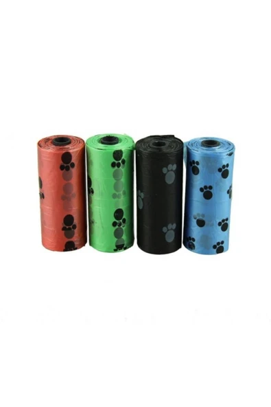 Köpek Dışkı Poşeti 4lü Set - Resim 2