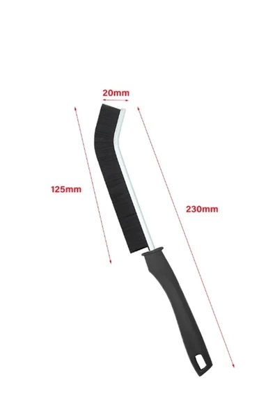 Çok Amaçlı Multi İnce Temizlik Fırçası Derz Arası Banyo Mutfak Lavabo Detay Temizleme Fırçası 1 ADET ürün görseli 1