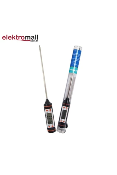 Dijital Mutfak - Siyah Gıda Termometresi Sıcaklık Ölçer Tp101 - Resim 2