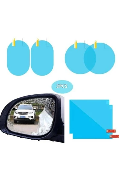 Oto yan ayna yağmur kaydırıcı(çift) - Resim 2
