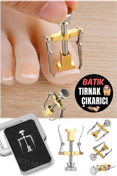 Kaliteli Çelik Düzeltici Evde Uygulama Kolaylığı Batık Tırnak Çıkartıcı Kullanıcı Dostu ve Dayanıklı - Resim 5