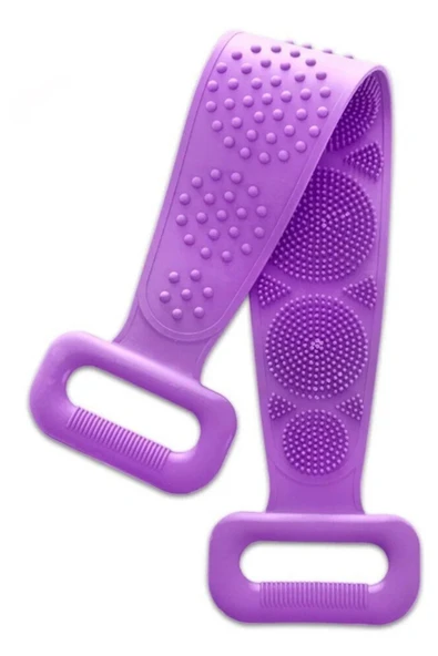 Diyar-ıFırsatShop 70 cm Çift Taraflı Sırt Kesesi -Silikon Duş Kesesi - Banyo Kesesi 1017157 - Resim 3