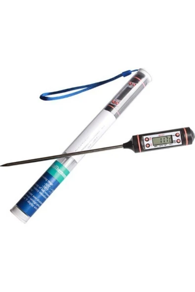 Dijital Mutfak Termometresi Problu Barbekü Gıda Sıcaklık Ölçer - Resim 4