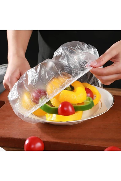 Lastikli Tencere Ve Tabak Bonesi 100 Adet (24cm) - Resim 6