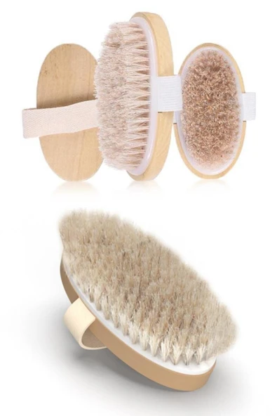 Devtoptan Doğal At Kılı Selülit Fırçası ürün görseli