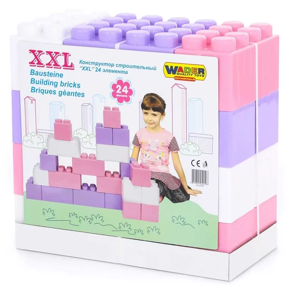 Polesie Yapı Blokları XXL 24 Parça 40107 - Resim 4