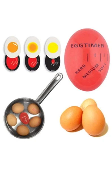Pratik Kıvamında Yumurta Pişirme Zamanlayıcı Dublör Yumurta ürün görseli 1