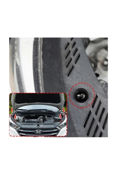 Otomobil Araba Kapı Bagaj Çarpma Engelleyici Araç Darbe Önleyici Aparat (10 Adet) - Resim 5