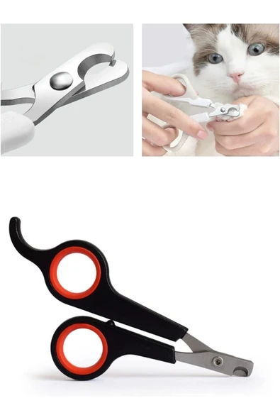 Renkli Pet Köpek Kedi Tırnak Makası Profesyonel Kesici Paslanmaz Çelik Bakım Makası Makası - Resim 3