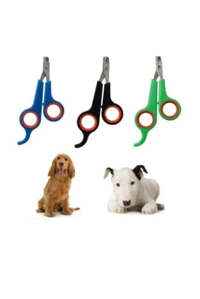 Evcil Hayvan Tırnak Makası Kedi Köpek Tırnak Makası Renkli - Resim 3