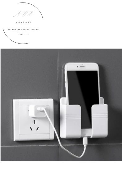 Pratik Telefon Ve Kumanda Standı Plastik 1 Adet Beyaz Belirtilmemiş Plastik ürün görseli 1