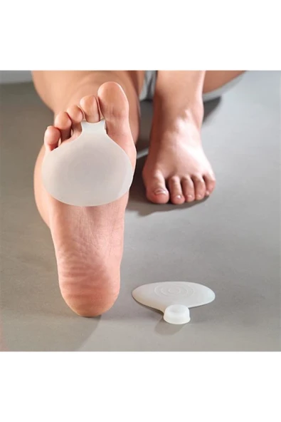 Silikon Halkalı Ayak Ağrı Önleyici Metatarsal Ped - Resim 2
