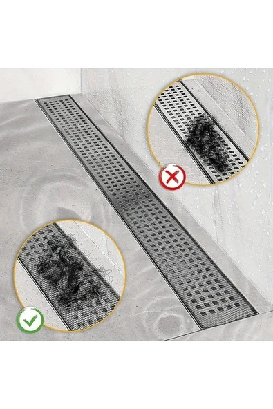 Çok Amaçlı Gider Süzgec Filtresi, Saç Yakalayıcı Süzgeç, Sineklik Yaması Tamir Kiti ürün görseli 1