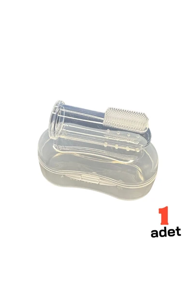 Parmağa Takılan Hayvan Diş Kaşıma Fırçası 1 Adet (Özel Kutusu ile Birlikte) ürün görseli