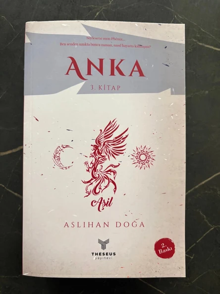 Anka Serisi- Aslıhan Doğa- Theseus Yayınevi- (Anka1- Anka 2- Anka 3- Anka 4- Anka 5) - Resim 5