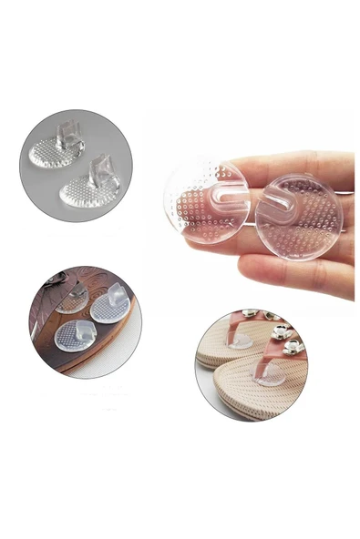 Parmak Bölgesi Parmak Arası Terlik Koruyucu Silikon Jel Silikon - 4